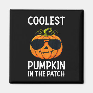 Kids Kids Coolest Pumpkin In The Patch Toddler Boy Magnet
