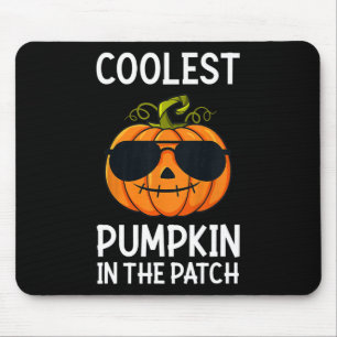 Kids Kids Coolest Pumpkin In The Patch Toddler Boy Mouse Pad