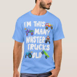 Kids Kids Monster Truck Birthday TShirt - 5 Year O<br><div class="desc">Kids Kids Monster Truck Birthday TShirt - 5 Year Old BDay Party  .</div>