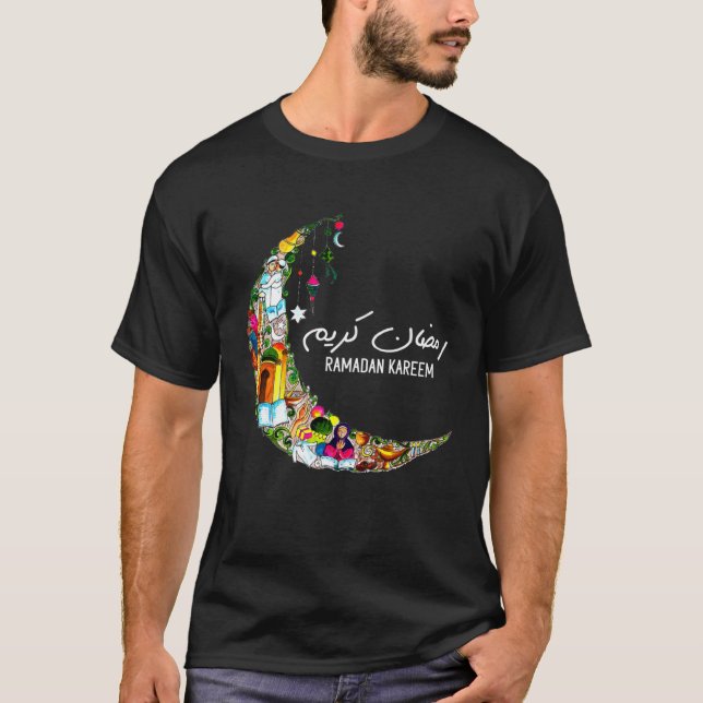 Kids Kids Ramadan Kareem for Kids Ramadan Month T-Shirt (Front)