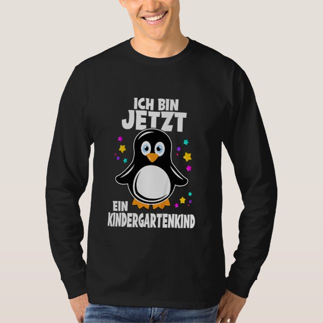 Kids Kindergarten Child Penguin Kita Start Kitakin T-Shirt (Front)