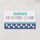 Kindness Punch Card