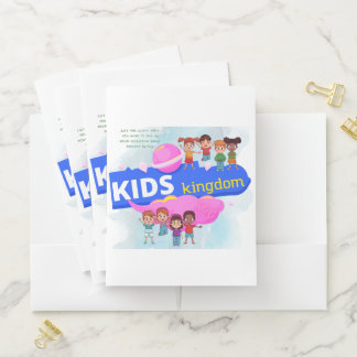 Kids Kingdom Pocket Folder