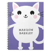 Kids Kitty Cat Cute Notebook