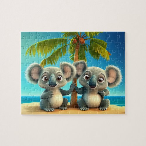 Kids Koalas Jigsaw Puzzle _ Tropical