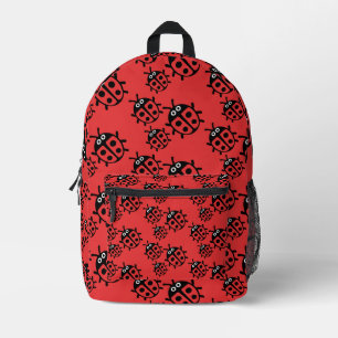 Kids ladybird And Ladybug Printed Backpack