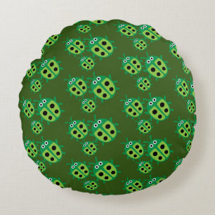 Kids ladybird Ladybug Round Pillow