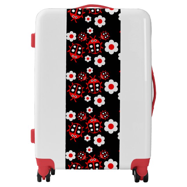 Kids ladybug  luggage (Front)