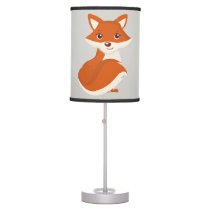Kid's Lamp Cute Woodland Fox