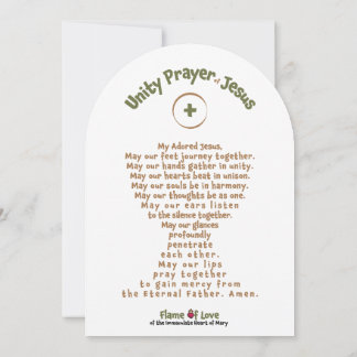 Kids Large (5"x7") FOL Prayer Card