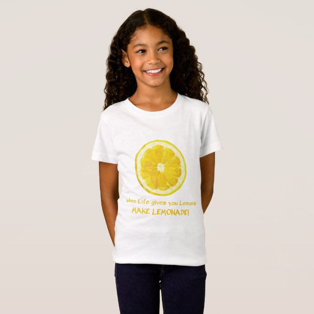 Kids lemon t-shirt. T-Shirt (Front Full)