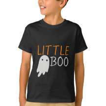 Kid's Little Boo Halloween Shirt 