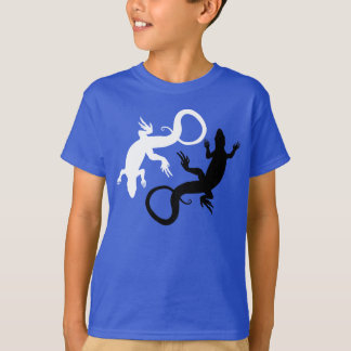 Kid's Lizard T-shirt Cool Organic Lizard Art Shirt