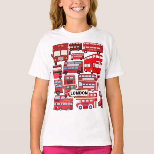 Kids London Bus T_shirt