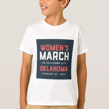 Kid's Long Sleeve T-shirt by Womens_March_on_OK at Zazzle