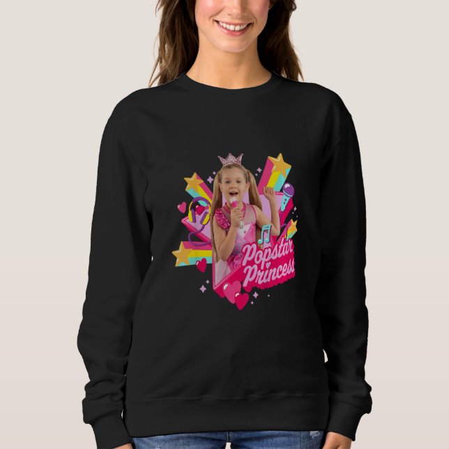 Kids Love Diana Popstar Princess Kids Sweatshirt (Front)