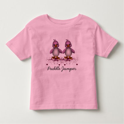Kids love Puddles Toddler T-shirt