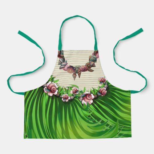 Kids Luau or Lets Just Hula Apron