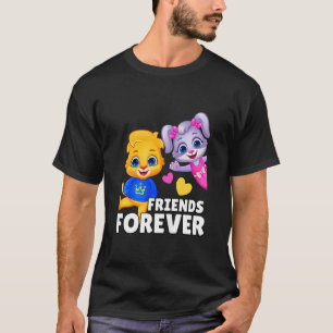 Kids Lucas And Ruby Friends Forever Kids Best Frie T-Shirt
