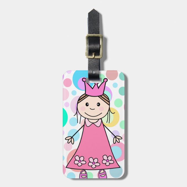 kids luggage tags (Front Vertical)