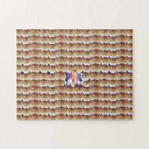 kids magical mermaid puffer fish under the sea jigsaw puzzle