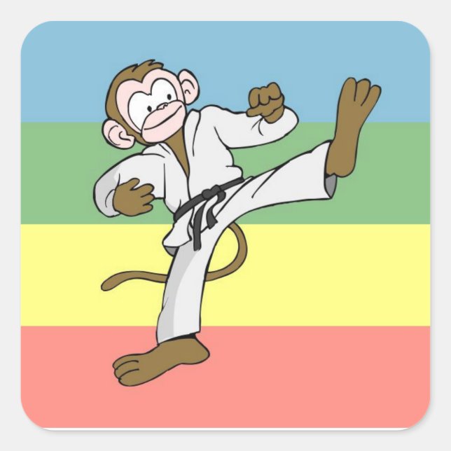 Kids martial arts sticker (Front)