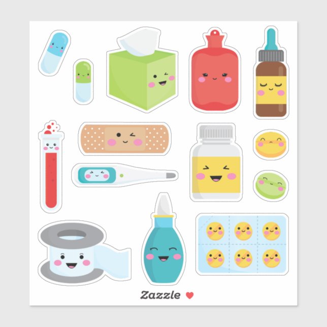 Kids Medical Sticker (Sheet)