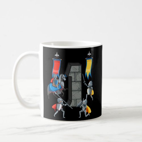 Kids Medieval Knights Middle Ages History Castle 1 Coffee Mug