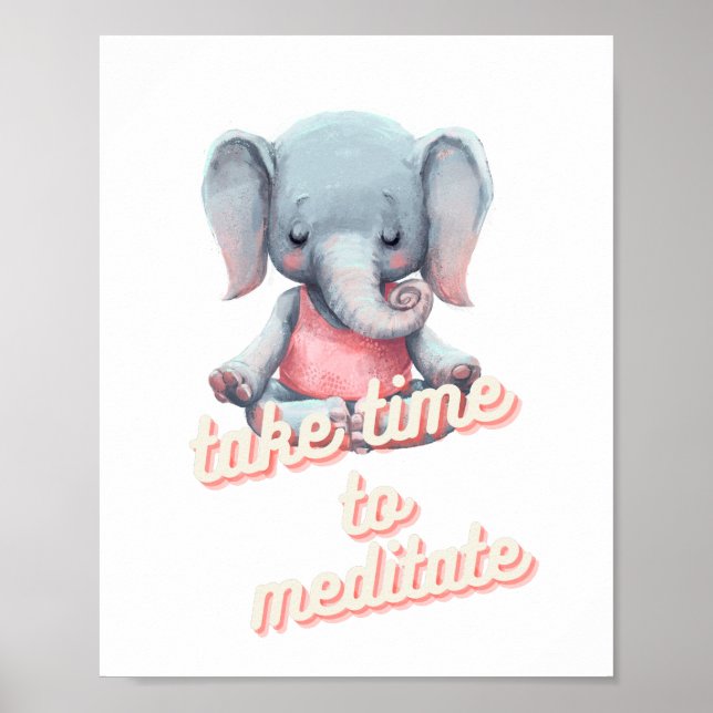 Kids Meditation Poster Art (Front)