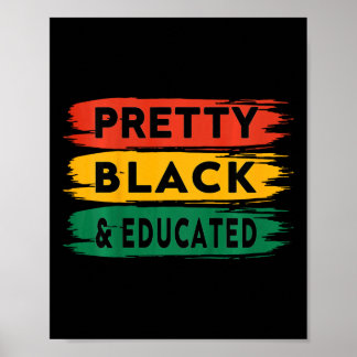 Kids Melanin Black History Month  Poster