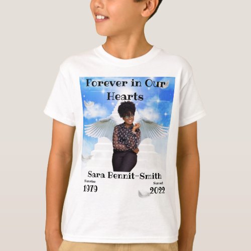 Kids Memorial Lost of a Loved One T_Shirt
