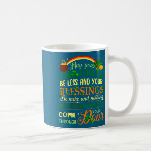Kids Men Women Irish Blessing St Patrick&# ; s Day Coffee Mug