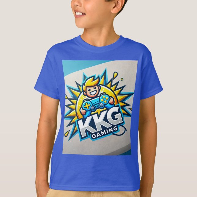 Kids Merch The Kabluey Vault  T-Shirt (Front)