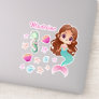 Kid's Mermaid Personalized set Sticker