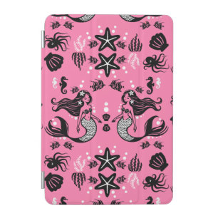 Kids Mermaid Pink iPad Mini Cover