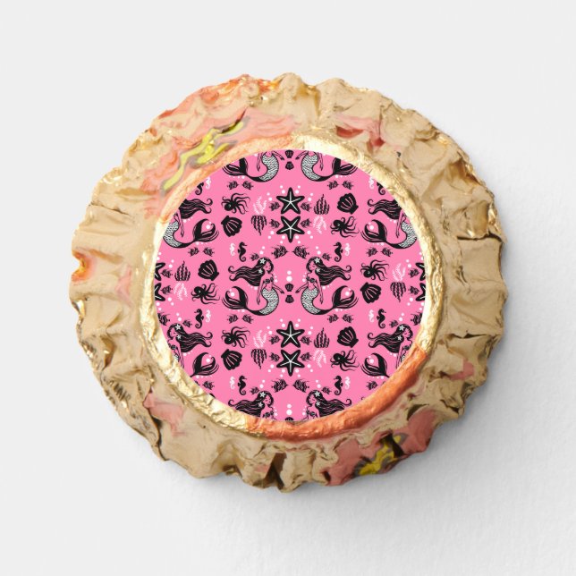 Kids Mermaid Pink Reese's Peanut Butter Cups (Front)