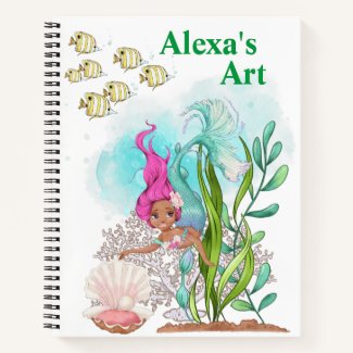 Kids Mermaid Sketch 