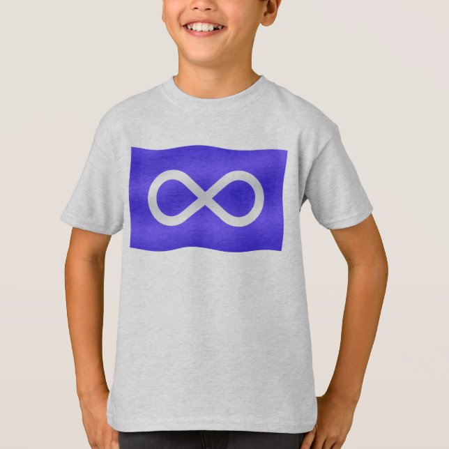 Kid's Metis Shirts Metis Flag Kid's Sweatshirts (Front)
