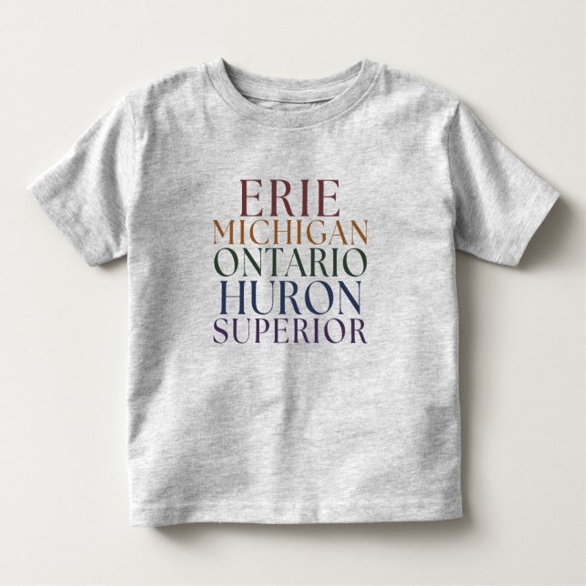 Kids Michigan Great Lakes State Tee (Front)