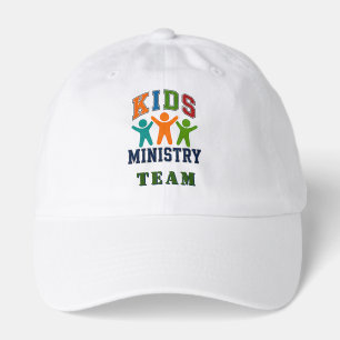 🧸 Kids Ministry Team Typography 👕 Hat
