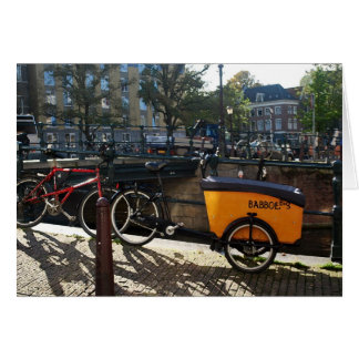 Kid's MiniVan in Amsterdam Cards