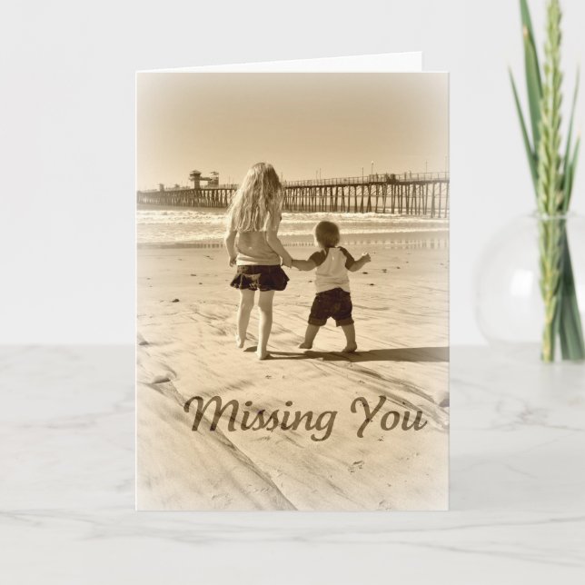 Kids Missing You Card (Front)