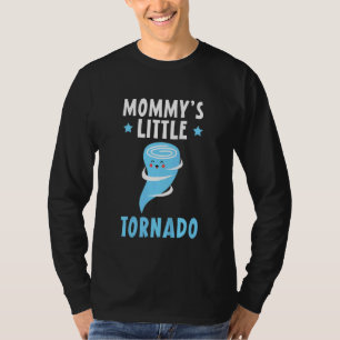 Kids Mommy's Little Tornado Future Meteorologist M T-Shirt