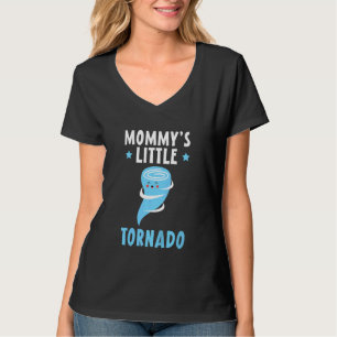 Kids Mommy's Little Tornado Future Meteorologist M T-Shirt