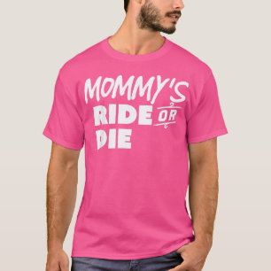 Kids Mommy's Ride Or Die Funny Trending Shirt