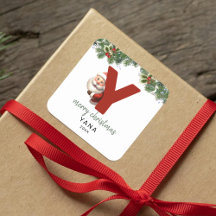 Kids Monogram Christmas