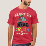 Kids Monster Truck 3rd birthday I'm Ready to Crush T-Shirt<br><div class="desc">Kids Monster Truck 3rd birthday I'm Ready to Crush 3 Birthday  .</div>