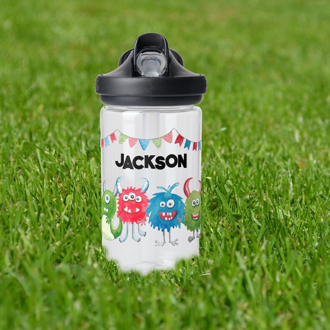 Kids Monsters Photo Water Bottle (Creator Uploaded)