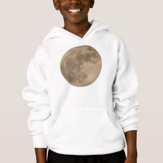 Kid's Moon Hoodie Full Moon Shirts Astronomy Gifts