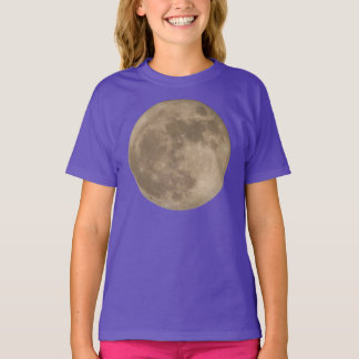 Kid's Moon Shirt Full Moon Girl's Sweatshirts